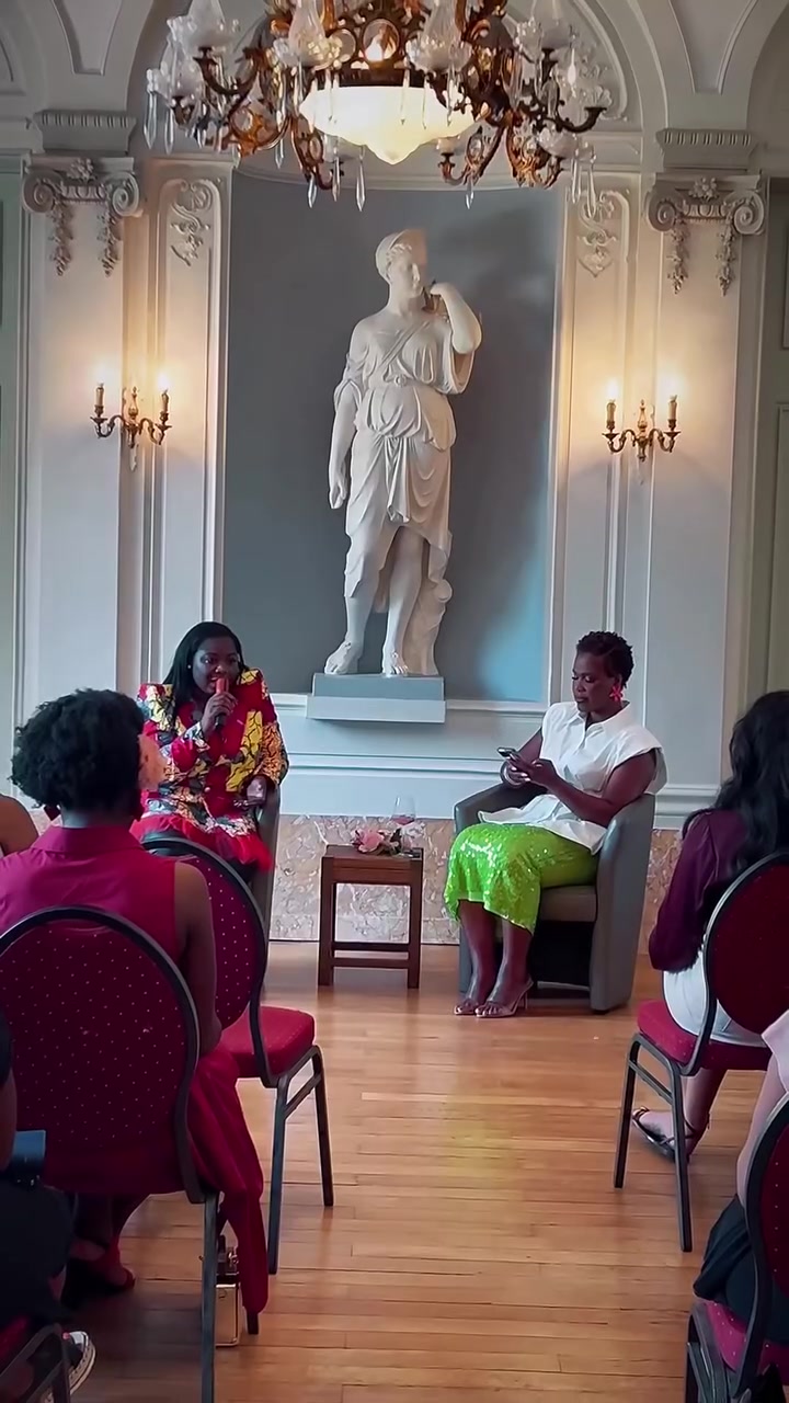 Prise de parole lors de la rencontre Instant entre femmes du 21 juin 2025